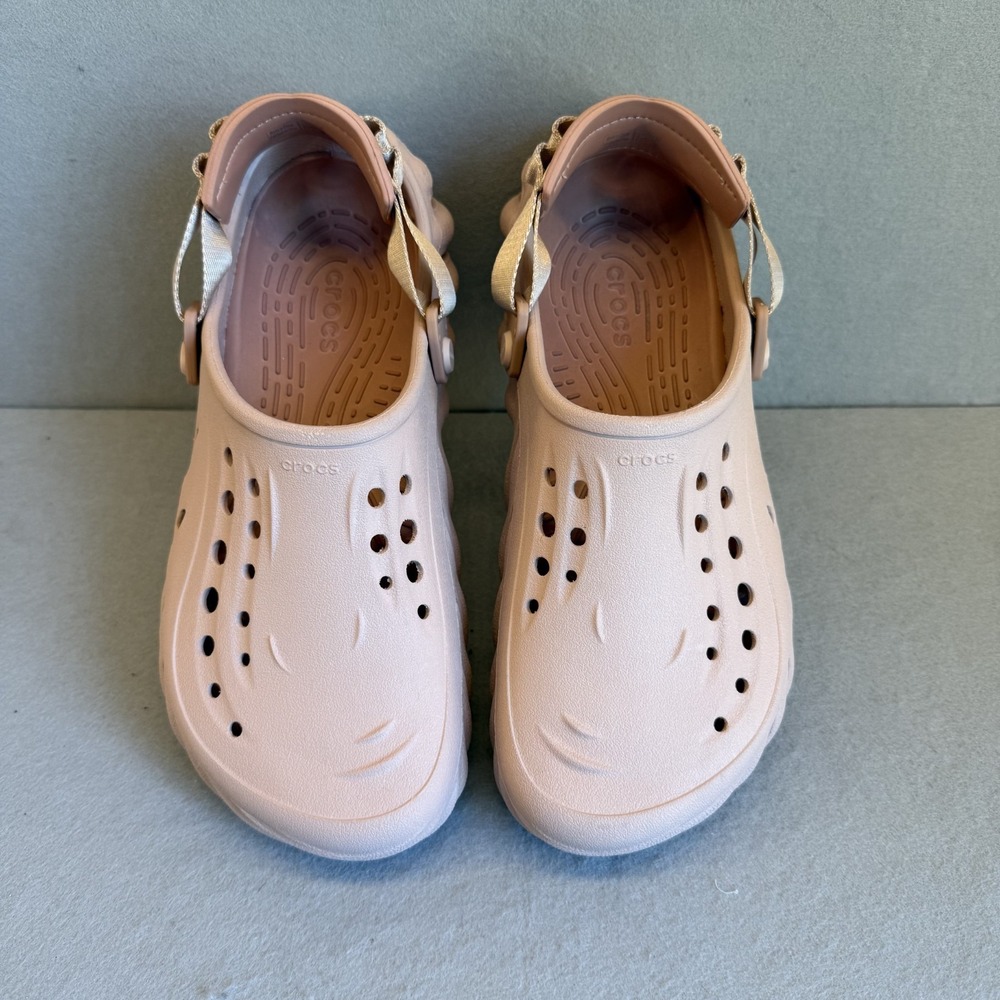 Unisex Crocs Echo Clog 207937-6TY Pink Clay Men‎ 9/Women 11